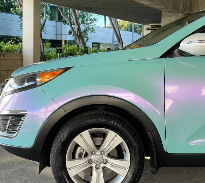 Gloss Sea Blue Red Shift