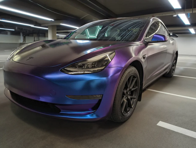 Satin Diamond Nebula Blue Purple Red